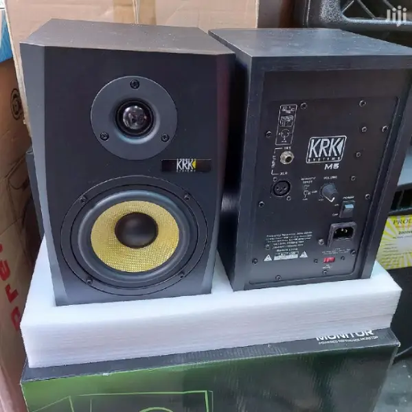 KRK Rokit M5 Studio Monitor KRK 2-Way Powered Studio Monitor main view audio equipment Kenya