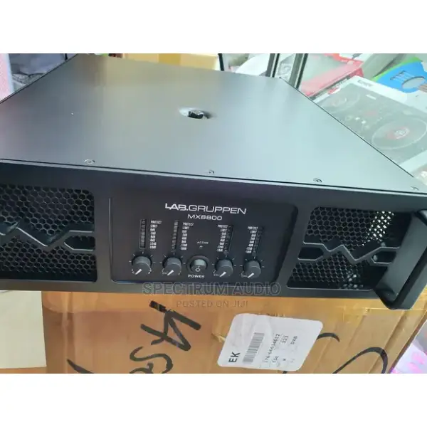 Lab Gruppen MX8800 Power Amplifier LAB GRUPPEN 4-Channel High-Power Amplifier main view audio equipment Kenya
