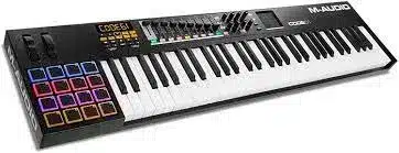 M - Audio Code 61 USB MIDI Controller Keyboard M-AUDIO 61 Semi-Weighted with Aftertouch main view audio equipment Kenya