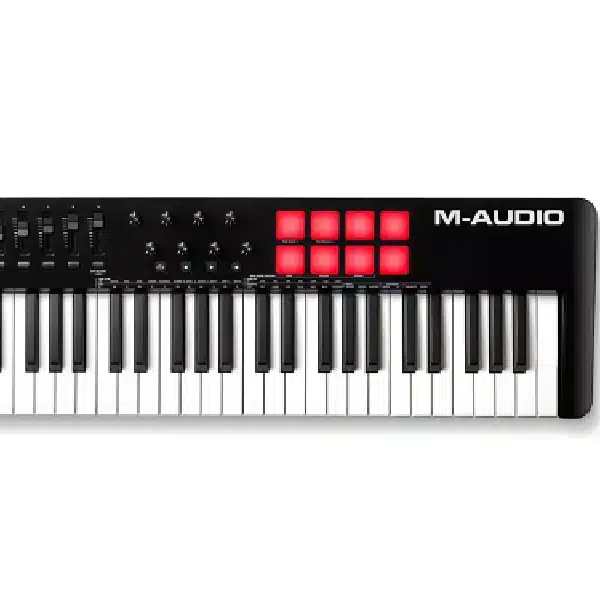M - Audio Oxygen 61 - key Keyboard Controller M-AUDIO Keyboards & MIDI main view audio equipment Kenya