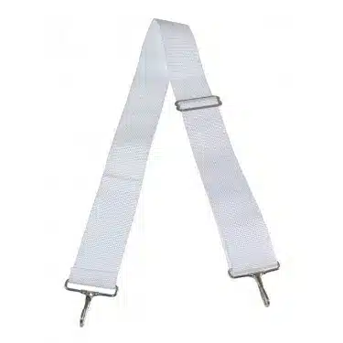 Marching Snare Drum Strap / TOM / SURDO – White - Image 1