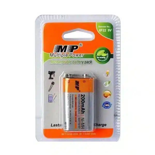 MP 9V Rechargeable Battery - Image 1