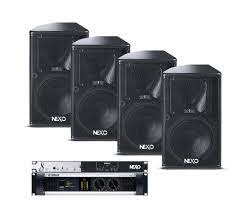 Nexo PS 8 Mid - Range Loudspeaker NEXO Compact Professional Loudspeaker main view audio equipment Kenya