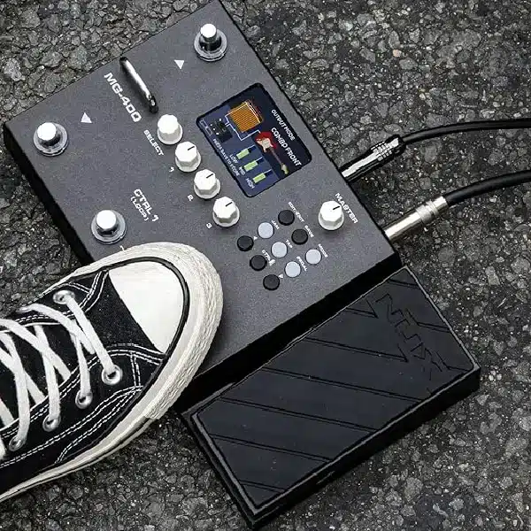NUX MG - 400 Multi - Effects Pedal NUX 2.8" Color LCD Advanced Multi-Effects Modeling Pedal main view audio equipment Kenya