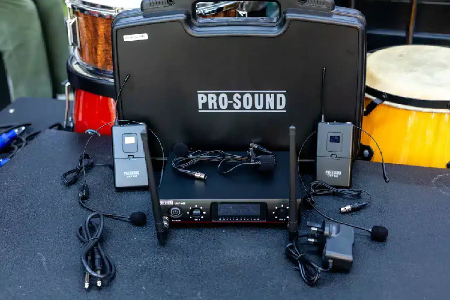 Pro-sound UHF 400 Professional 4-Channel Wireless System SOUND STANDARD 4-Channel UHF Wireless System main view audio equipment Kenya