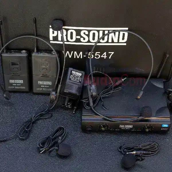 PRO-SOUND WM-5547 Professional Dynamic Microphone SOUND STANDARD Die-Cast Metal Body Dynamic Vocal Microphone main view audio equipment Kenya