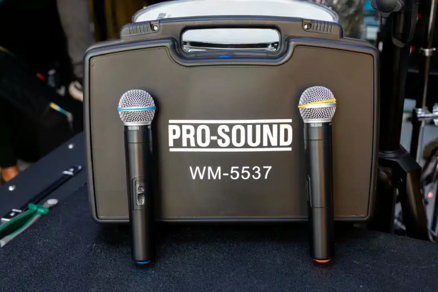 Pro-sound WM5537 Wireless Rechargeable Microphone SOUND STANDARD Wireless Microphone Systems main view audio equipment Kenya