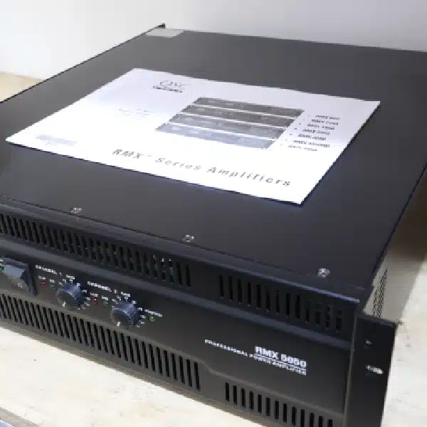 QSC RMX 5050 High-Output Power Amplifier QSC Professional High-Output Amplifier main view audio equipment Kenya