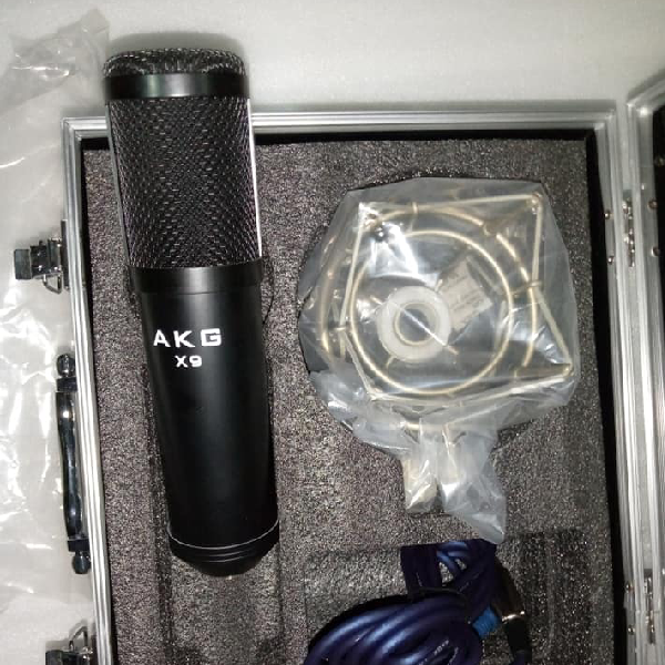 AKG X9 Professional Cardioid Condenser Microphone AKG Large Diaphragm Condenser Microphone main view audio equipment Kenya