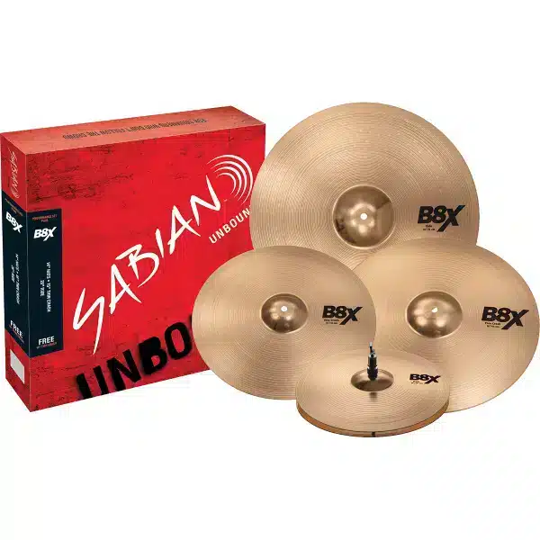 Sabian B8 4-Piece Complete Professional Bronze Cymbal Set SABIAN B8 Bronze Alloy Natural / Satin main view audio equipment Kenya