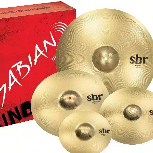 Sabian SBR Performance Complete Professional Brass Cymbal Set SABIAN Premium Brass main view audio equipment Kenya