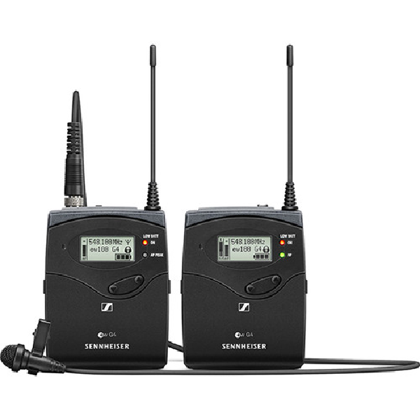 Sennheiser EW 112P G4 Professional Camera-Mount Wireless Lavalier System - Image 1
