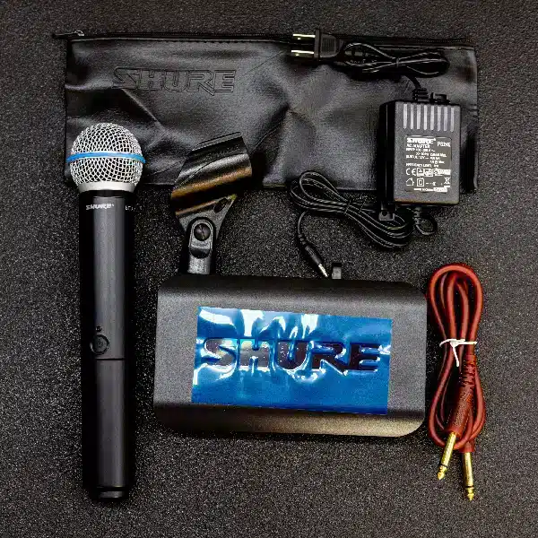 Shure Beta 58A BLX Wireless Combo Handheld Microphone System SHURE main view audio equipment Kenya