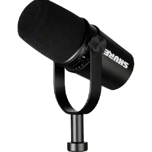 Shure MV7 Hybrid USB/XLR Podcast Microphone SHURE Dynamic main view audio equipment Kenya