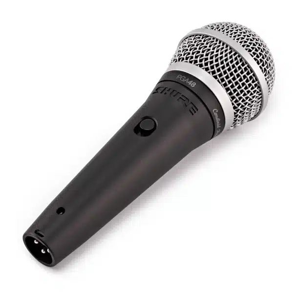 Shure PGA48 Cardioid Dynamic Vocal Microphone with Switch SHURE Dynamic main view audio equipment Kenya