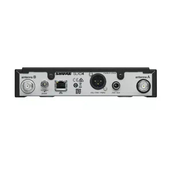 Shure SLXD4 Digital Wireless Receiver Professional UHF System SHURE main view audio equipment Kenya
