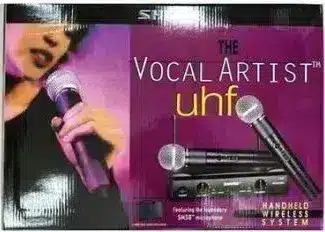 Shure Vocal Artiste UHF Wireless Microphone System SHURE Wireless Microphone Systems main view audio equipment Kenya