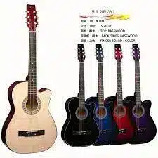 Generic Pro 38″ Professional Acoustic Guitar GENERIC PRO Acoustic & Box Guitars 38 Inch Acoustic Guitar main view audio equipment Kenya