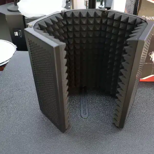 Generic Pro Sound Reflection Absorbing Studio Shield GENERIC PRO Studio Monitors Acoustic Reflection Shield High-Density Acoustic Foam / Perforated Metal Frame main view audio equipment Kenya
