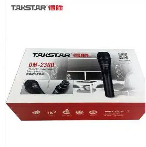 Takstar DM-2300 Professional Vocal Performance Microphone TAKSTAR Durable Zinc-Alloy Body Dynamic Microphone main view audio equipment Kenya