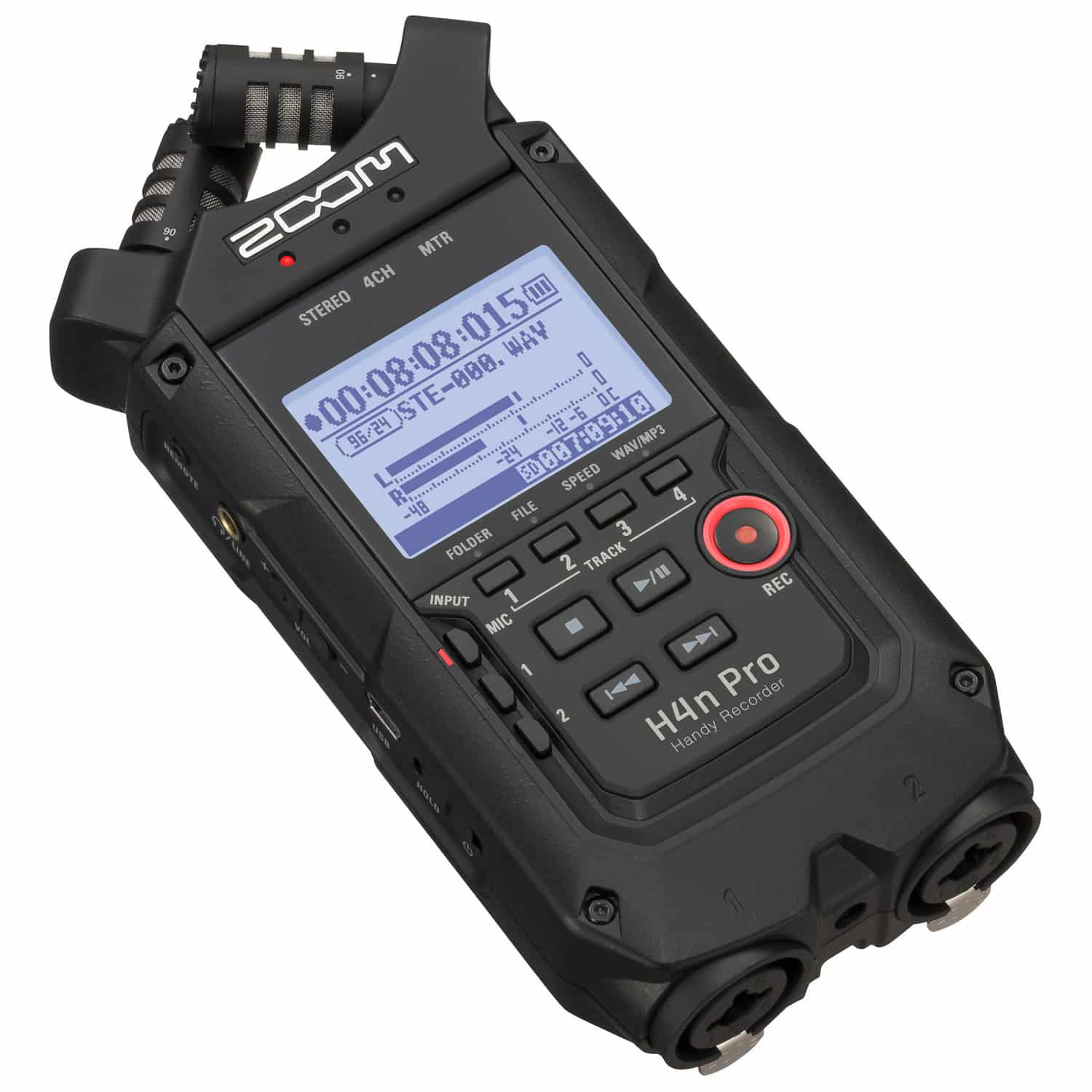 Zoom H4n Pro Professional Digital Multitrack Field Recorder