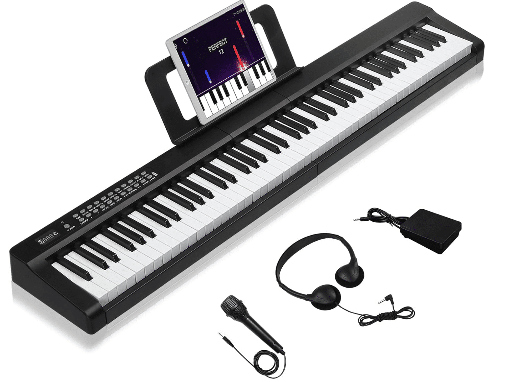 GK 88-Key Digital Piano Keyboard - Image 1