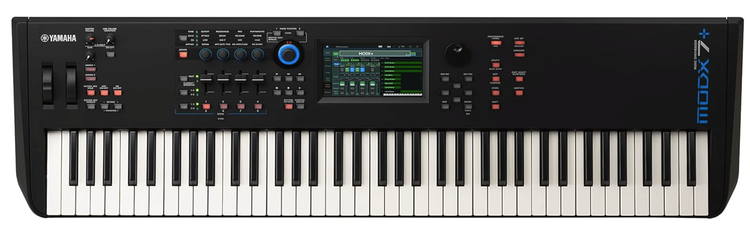 Yamaha MODX7+ Synthesizer - Image 1