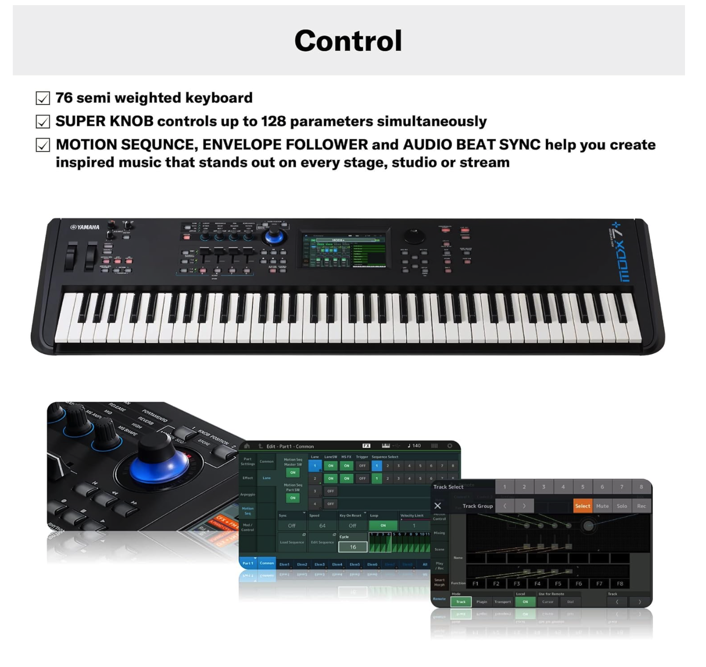 Yamaha MODX7+ Synthesizer - Image 3