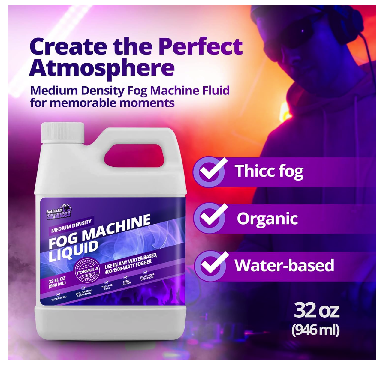 Fog Liquid for Smoke Machines - Image 2