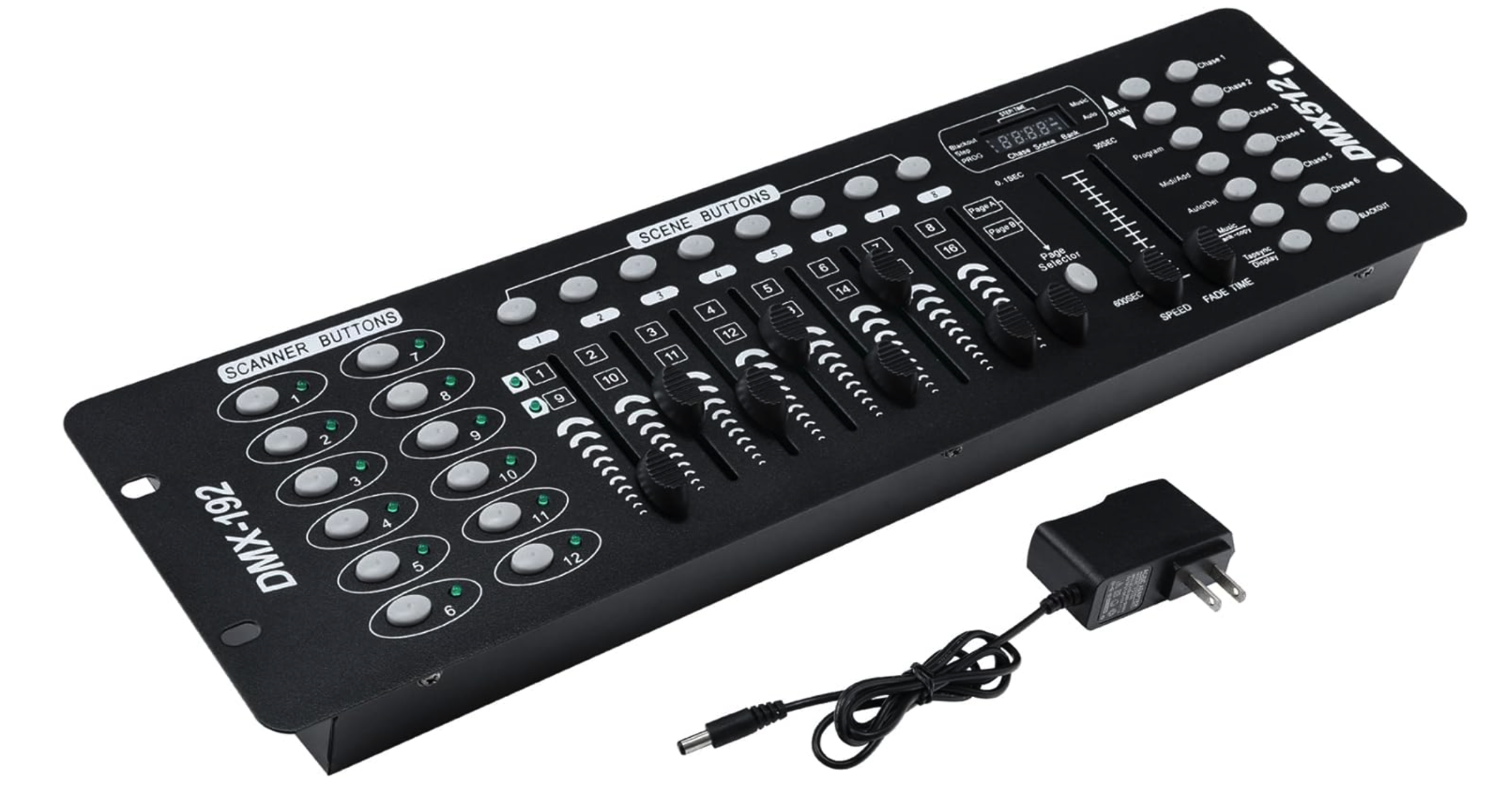 DMX 512 Lighting Controller, 192 Channel DMX main view audio equipment Kenya