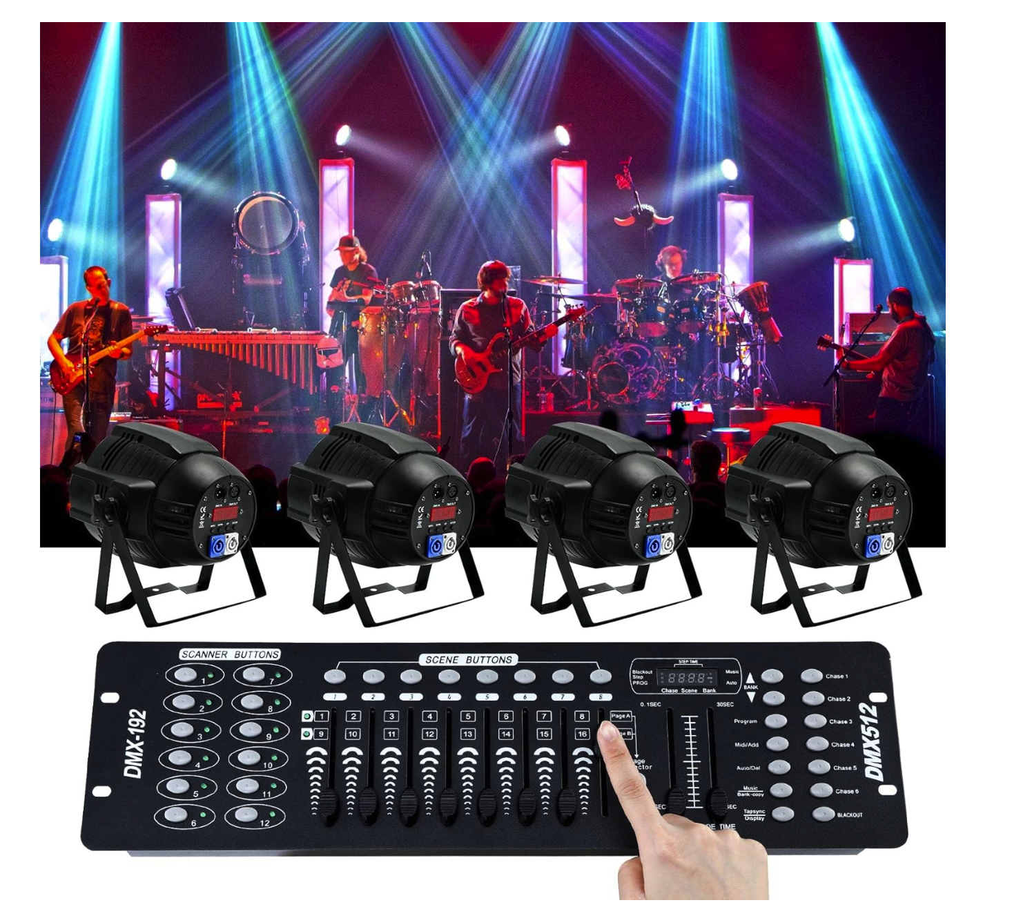 DMX 512 Lighting Controller, 192 Channel - Image 2