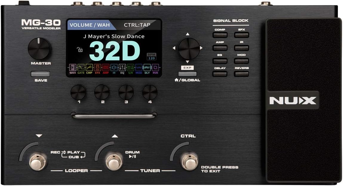 NUX MG-30 Guitar Multi-Effects Processor - Image 1