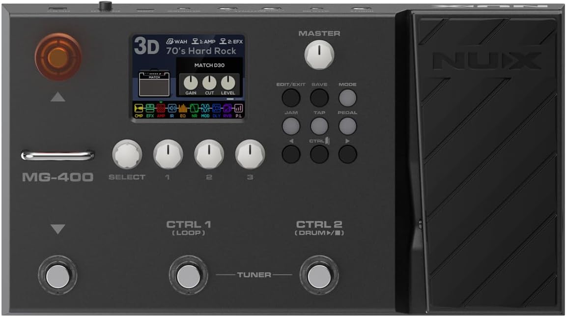 NUX MG-400 Multi-Effects Guitar Processor - Image 3