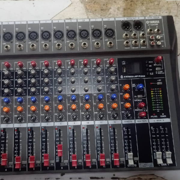CT120 12-Channel Audio Mixer YAMAHA main view audio equipment Kenya
