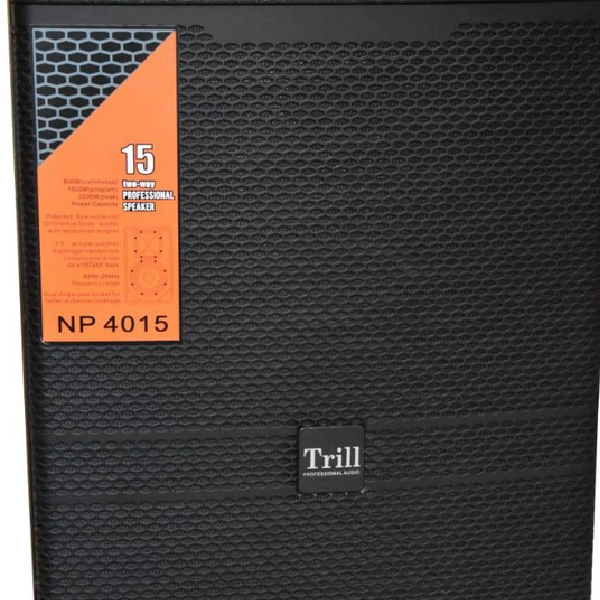 Trill NP4015 15-Inch Audio Professional Mid-Range Speaker - Image 3