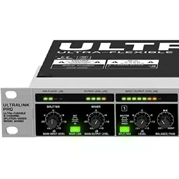 Behringer Ultralink Pro MX882 Splitter/Mix Amplifier - Image 1