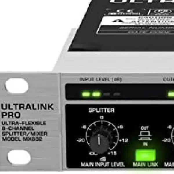 Behringer Ultralink Pro MX882 Splitter/Mix Amplifier - Image 4