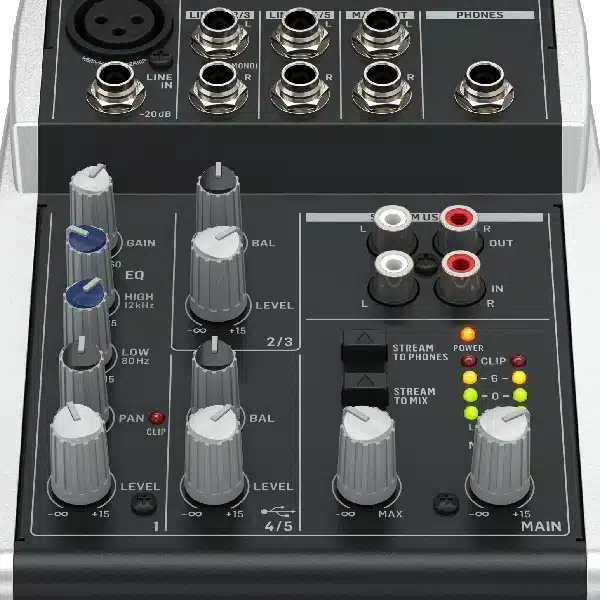 Behringer Xenyx 502S Analog Streaming Mixer - Image 1