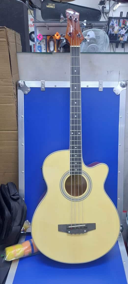 4-String Acoustic Bass Guitar - Image 1