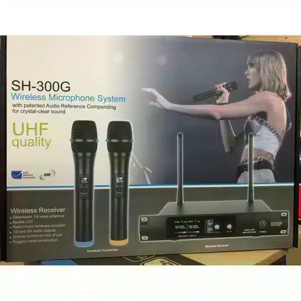 Shure SH-300G Wireless Microphone System - Image 1