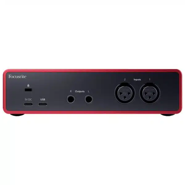 Focusrite Scarlett 2i2 4th Gen USB-C Audio Interface - Image 1