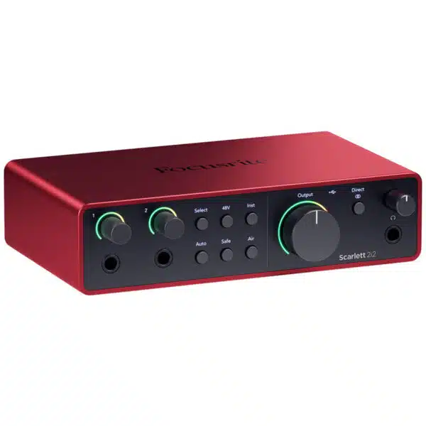Focusrite Scarlett 2i2 4th Gen USB-C Audio Interface - Image 2