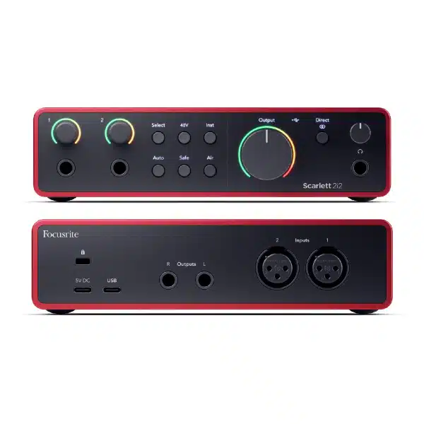 Focusrite Scarlett 2i2 4th Gen USB-C Audio Interface - Image 3