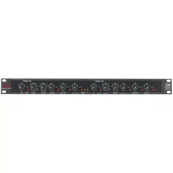 dbx 234 Stereo 2/3-Way Mono 4-Way Crossover - Image 3