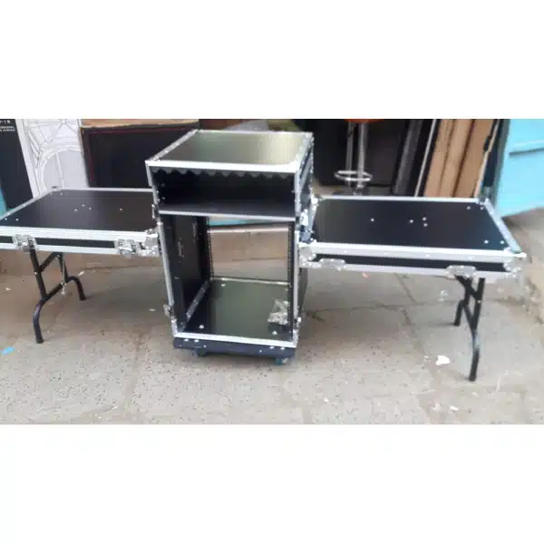 16U Flight Rack with 2 Tables - Image 2