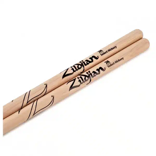 Zildjian 7A Hickory Drumsticks – Wood Tip ZILDJIAN Hickory Lacquer main view audio equipment Kenya