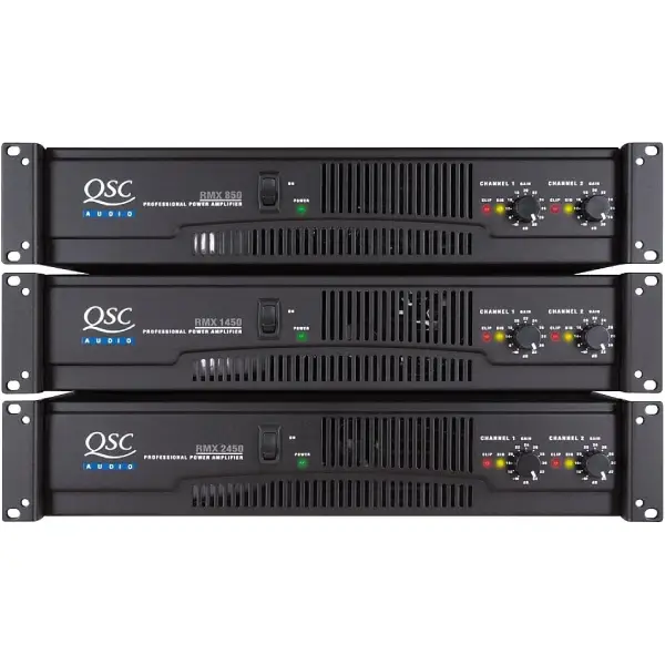QSC RMX 850 Stereo Power Amplifier - Image 3