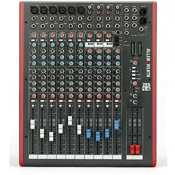 Allen & Heath ZED-14 Analog Mixer - Image 3