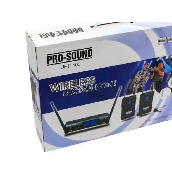 Pro-Sound UHF 400 Wireless Microphone System - Image 2