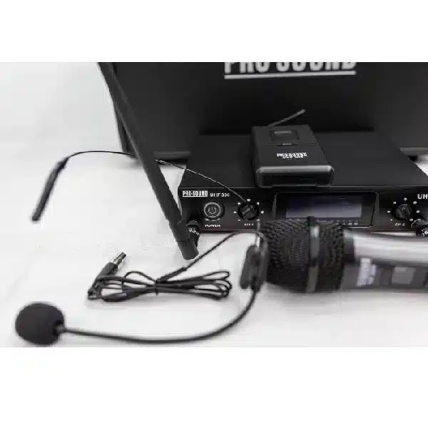 Pro-Sound UHF 300 Wireless Microphone System - Image 2